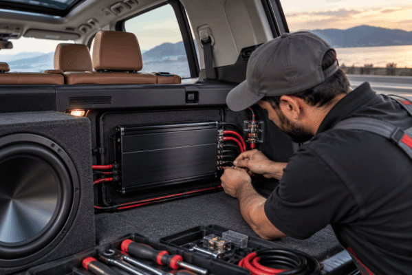 Car Amplifier Installation
