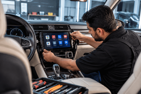 Car Android Screen Installation