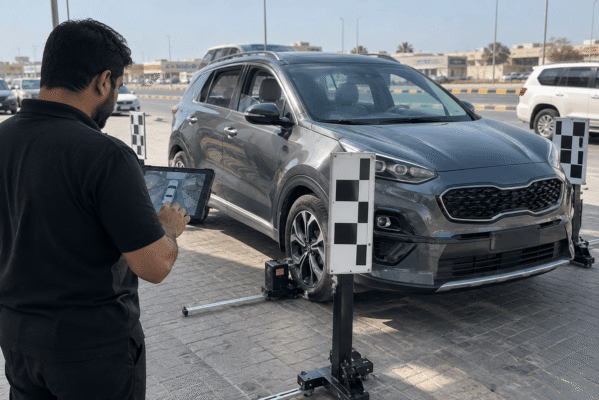 Car 360-Degree Camera Calibration